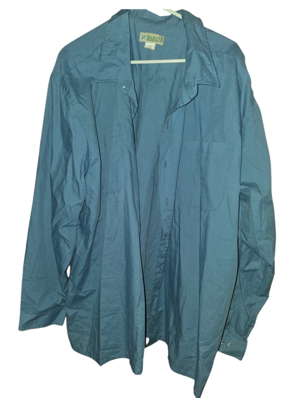 6/11/26. Haband Teal Lightweight Button-Up Shirt Jacket
